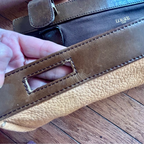 Loewe Vintage Leather one shoulder step bag - Picture 15 of 16